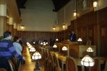 Fin de la visite Art déco, dans la salle du conseil municipal