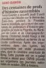 L'entrefilet paru dans le Courrier Picard