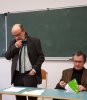 Franck Collard, nouveau Président de l'APHG et Bruno Benoit - Photo M. (…)
